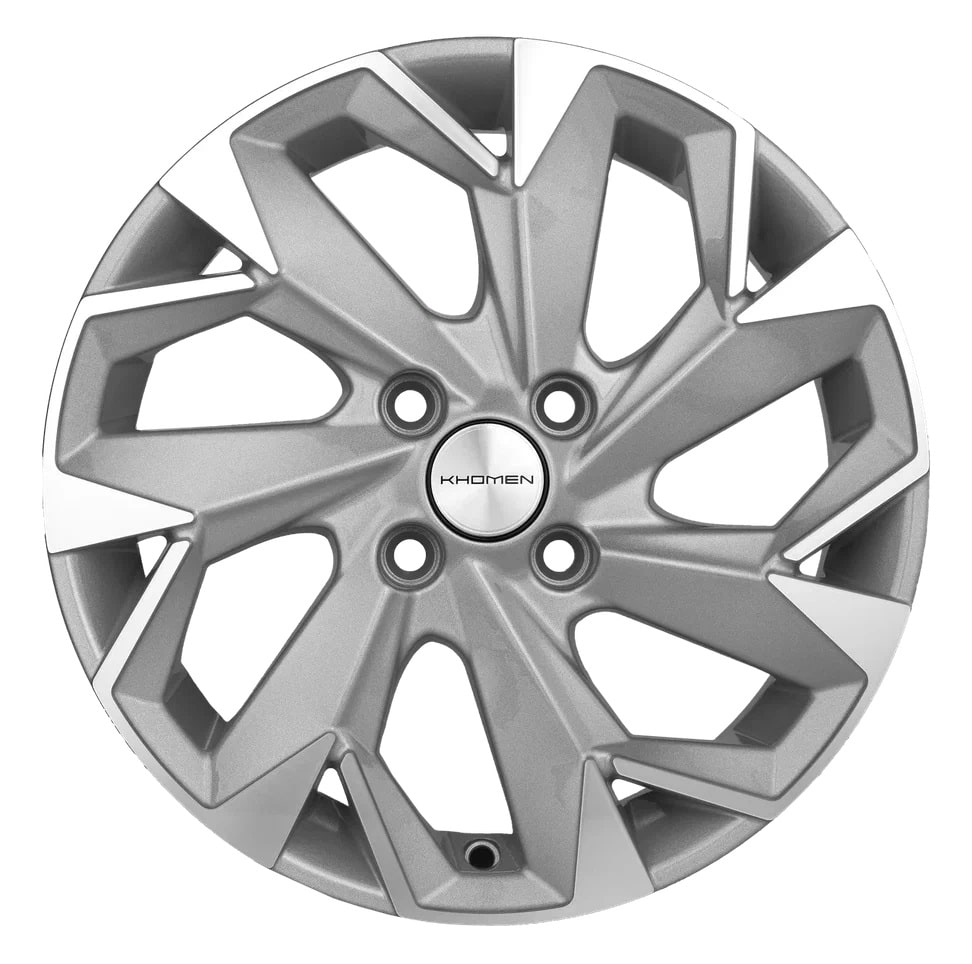 Диск KHW1402 (14_ZV Accent/Getz/i20 ) 5,5*14 38 4*100 67,1 F-SILVER-FP KHOMEN Wheels KHW104107