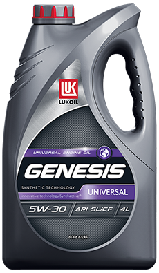 Масло Лукойл Genesis Universal 5W30 нк, 4л