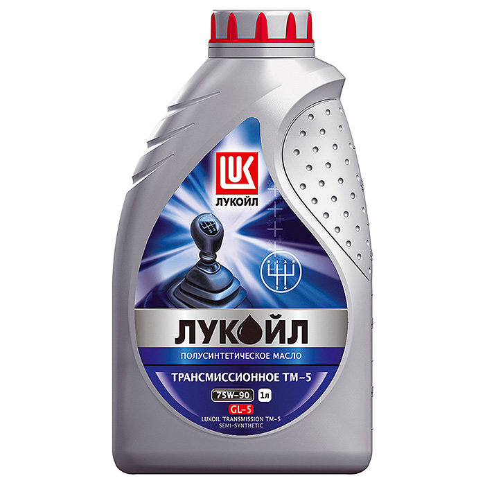 Масло Лукойл TM-5 SAE 75W90 API GL-5 новая канистра 1л.