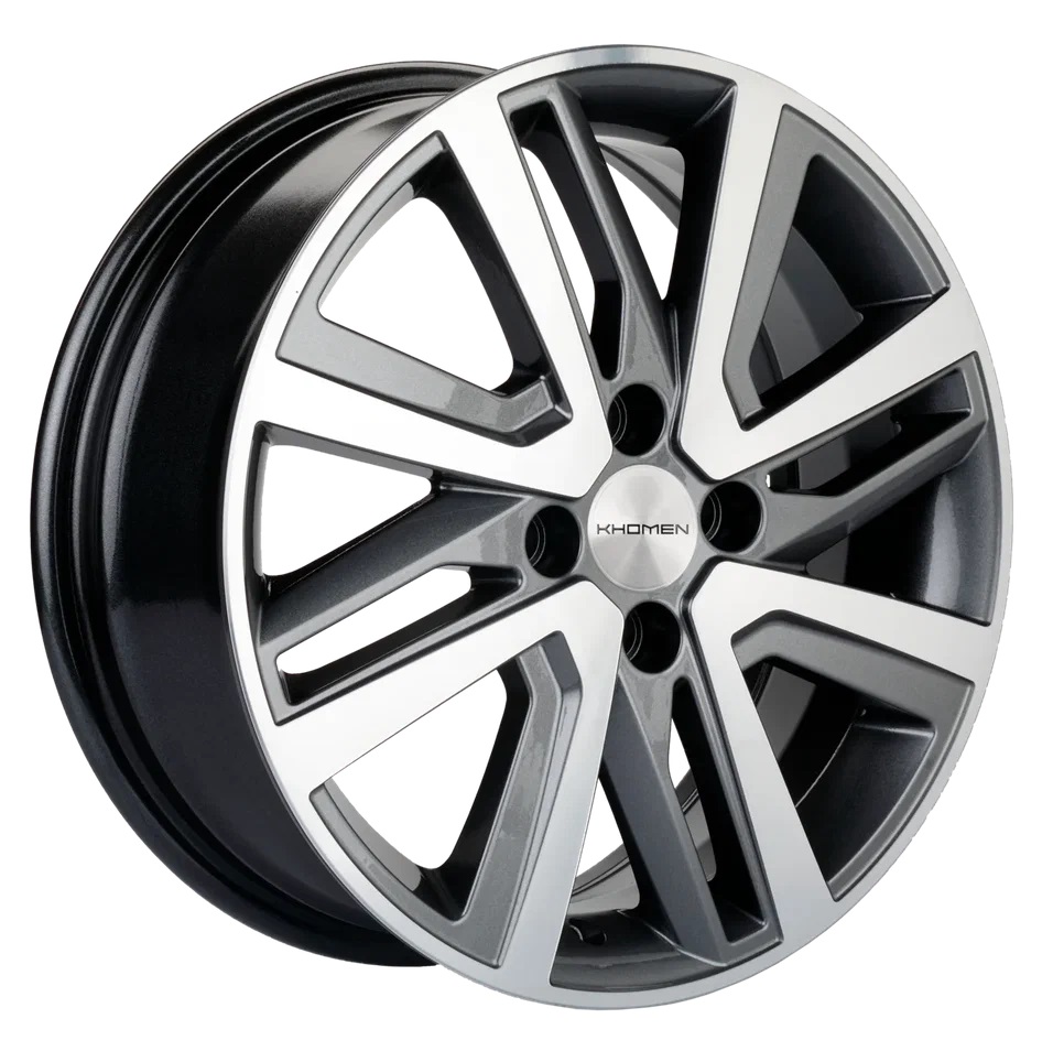 Диск KHW1609 (16_Rio II/Solaris II) 6*16 46 4*100 54,1 GRAY-FP KHOMEN Wheels KHW101908