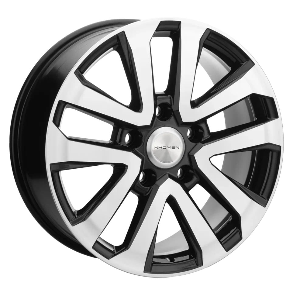 Диск KHW2003 (20_LC200) 8,5*20 58 5*150 110,1 BLACK-FP KHOMEN Wheels KHW101501