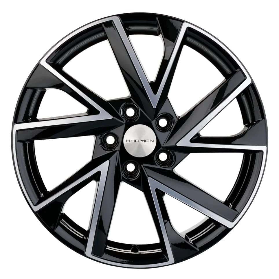 Диск KHW1714 (ZV 17_Chery tigo 7pro) 7*17 40 5*108 60,1 BLACK-FP KHOMEN Wheels KHW101746
