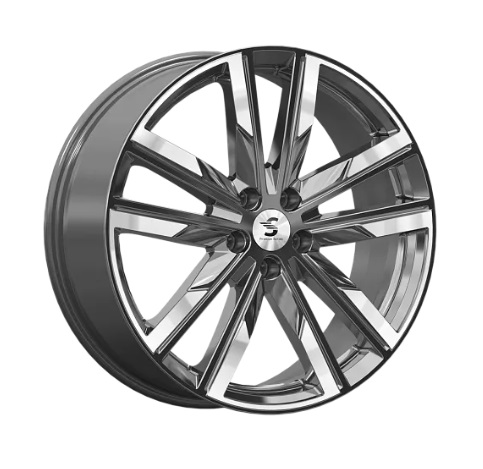 Диск KP014 (20_Geely Tugella) 8*20 46 5*108 63,35 Diamond gloss graphit Premium Series 79394