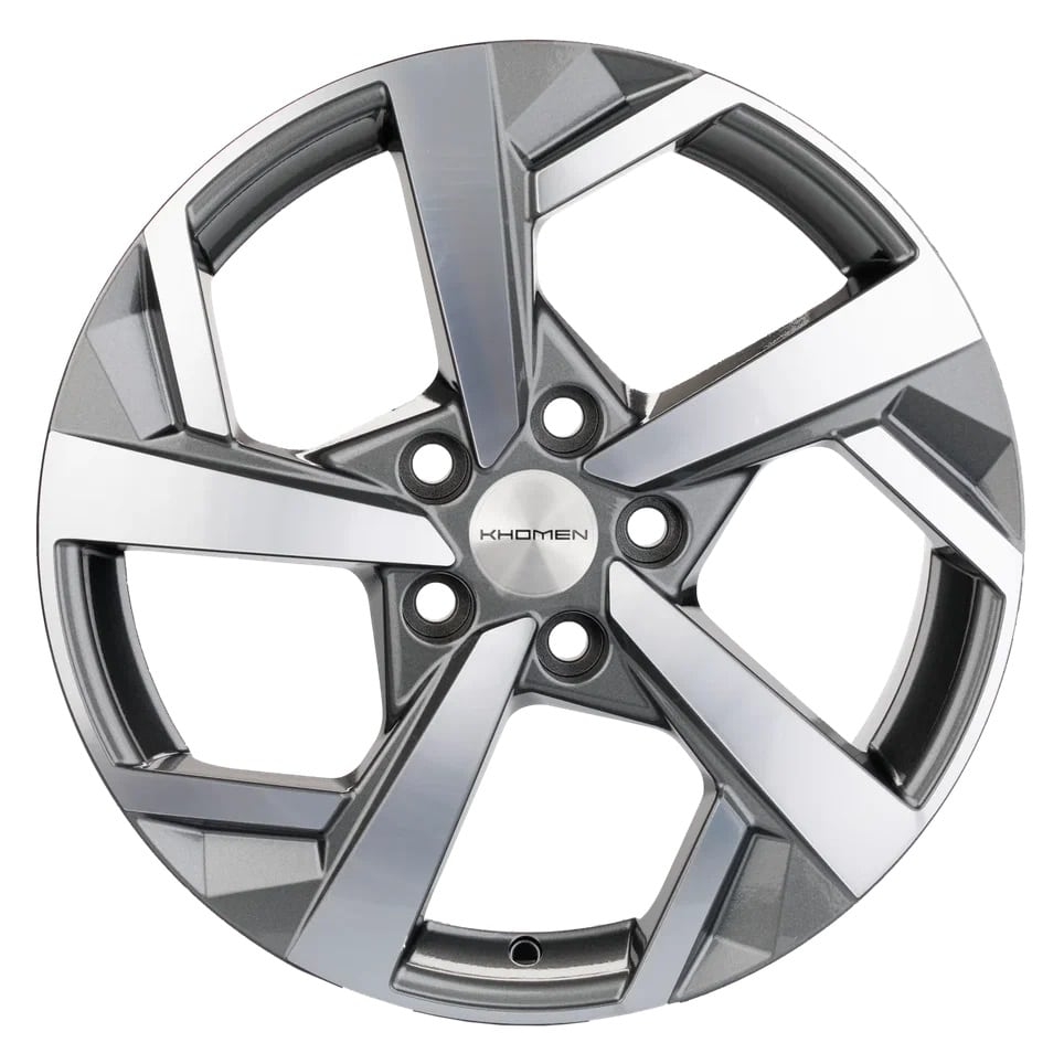 Диск KHW1712 (ZV 17_Teana/X-Trail) 7*17 45 5*114,3 66,1 GRAY-FP KHOMEN Wheels KHW102011