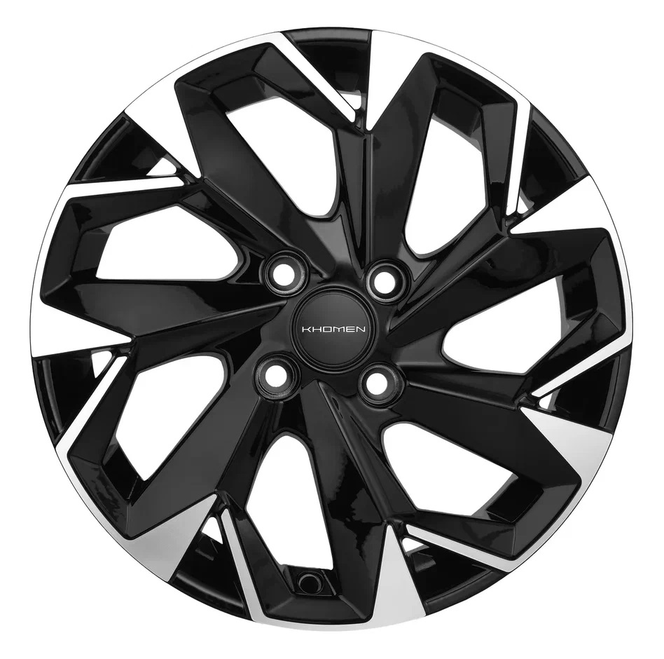 Диск KHW1508 (15_ZV Vesta ) 6*15 50 4*100 60,1 BLACK-FP KHOMEN KHW104016
