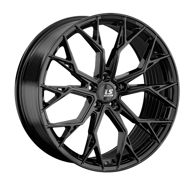 Диск LS RC61 9*21 43 5*114,3 67,1 BK LS FlowForming конус