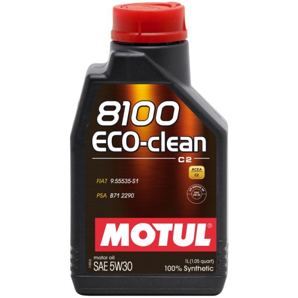 Масло Motul 8100 Eco-Clean SAE 5W30 1л.