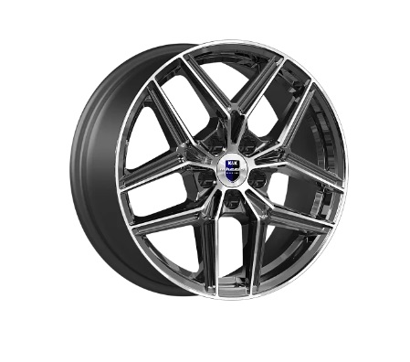 Диск Юнион 7*17 48,5 5*114,3 67,1 алмаз черный К&К (КС1025-14) 79638