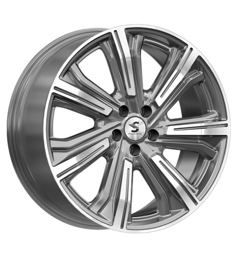 Диск Kleemann (KP1067-24) 8,5*20 43 5*108 60,1 Diamond gloss graphite Premium Series 82783