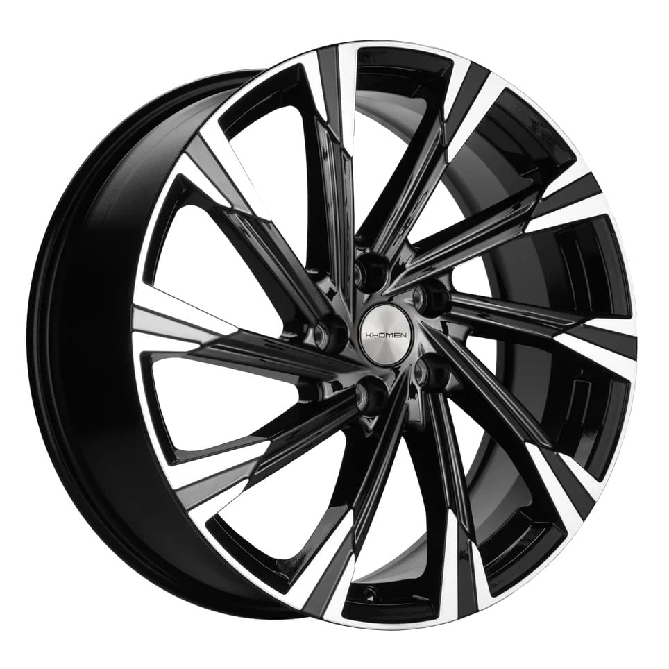 Диск KHW1901 (19_Volvo XC 60) 7,5*19 50,5 5*108 63,4 BLACK-FP KHOMEN Wheels KHW190113BLF
