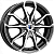 Диск Brent 6*16 35 4*98 58,5 алмаз черный К&К (КС733-00) 75491