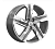 Диск KP004 (19_Sorento) 7,5*19 49 5*114,3 67,1 Dimond gloss graphite Premium Series 77568
