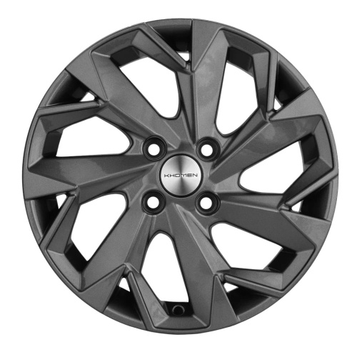 Диск KHW1402 (14_Solaris/Logan/Rio) 5,5*14 43 4*100 67,1 GRAY KHOMEN Wheels KHW104128
