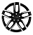 Диск KHW1708 (ZV 17_Chery tigo 7pro) 6,5*17 33 5*108 60,1 BLACK-FP KHOMEN Wheels KHW103803