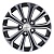 Диск KHW1610 (ZV 16_Civic) 6,5*16 45 5*114,3 64,1 BLACK-FP KHOMEN Wheels KHW101813